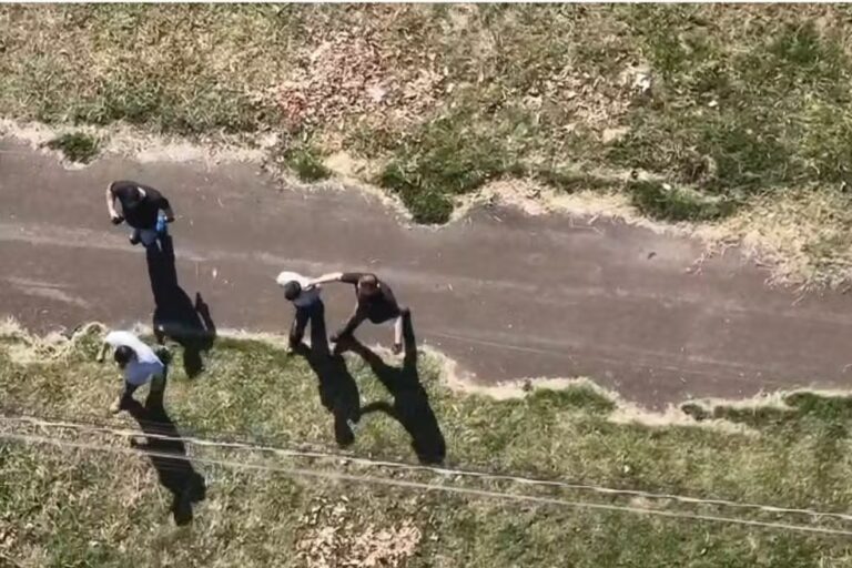 Agressor de namorada é preso com ajuda de drone