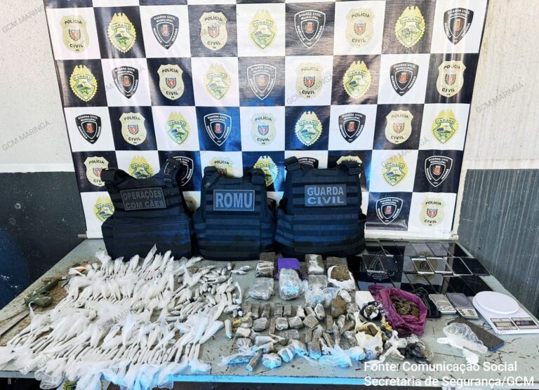 Guarda Municipal desmantela centro de distribuição de drogas