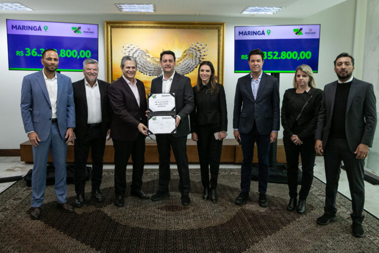 Maringá receberá R$ 36,3 milhões para pavimentação de 26 km de vias urbanas
