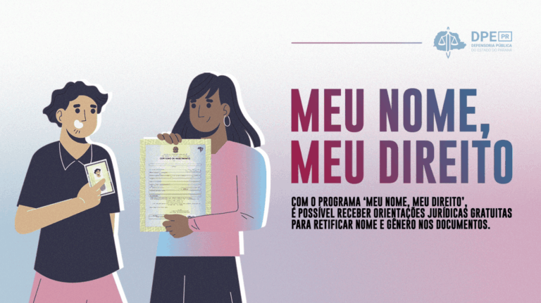 Mutirão oferece orientação gratuita para retificação de nome e gênero